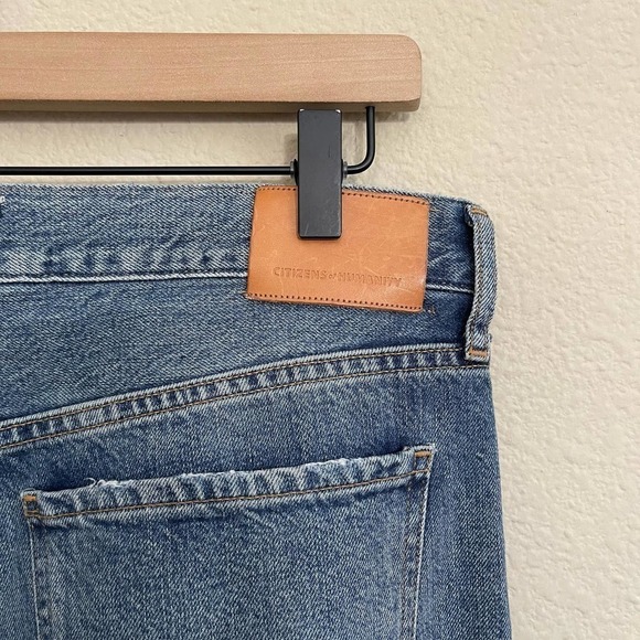 Citizens of Humanity Emerson Distressed Slim Boyfriend Denim Jeans Roadtrip 27 - Picture 12 of 16